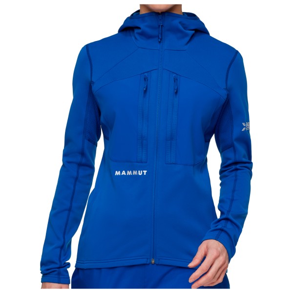 Mammut - Women's Eiger Nordwand Advanced ML Hooded Jacket - Fleecejacke Gr XS blau von mammut