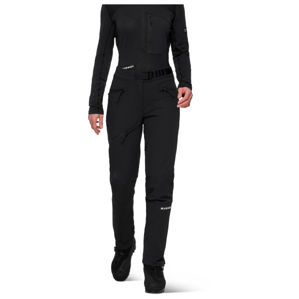 Mammut - Women's Eiger Nordwand Advanced Softshell Pants - Tourenhose Gr 44 - Regular schwarz von mammut