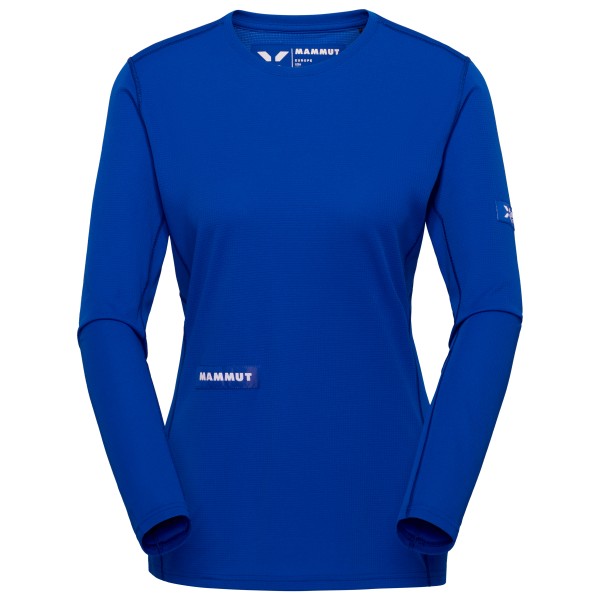 Mammut - Women's Eiger Nordwand First Layer Longsleeve - Funktionsshirt Gr M blau von mammut
