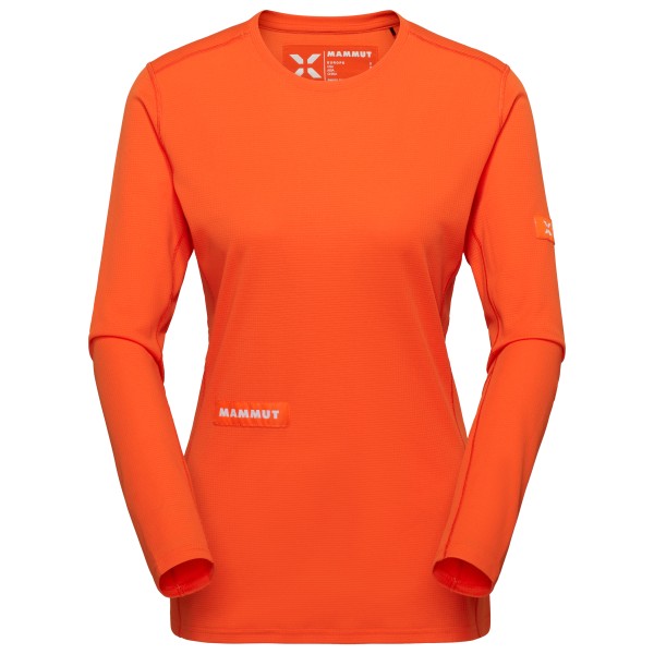Mammut - Women's Eiger Nordwand First Layer Longsleeve - Funktionsshirt Gr XS rot von mammut