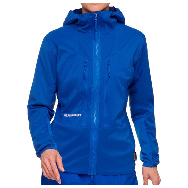 Mammut - Women's Eiger Nordwand Insulation Flex Air Hooded - Kunstfaserjacke Gr XS blau Mammut - Women's Eiger Nordwand Insulation Flex Air Hooded - Kunstfaserjacke Gr XS blau von mammut