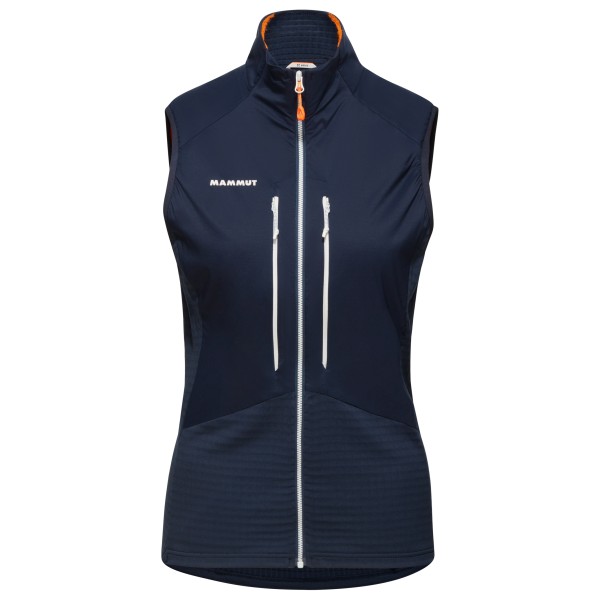 Mammut - Women's Eiger Nordwand Midlayer Hybrid Vest - Softshellweste Gr S blau von mammut