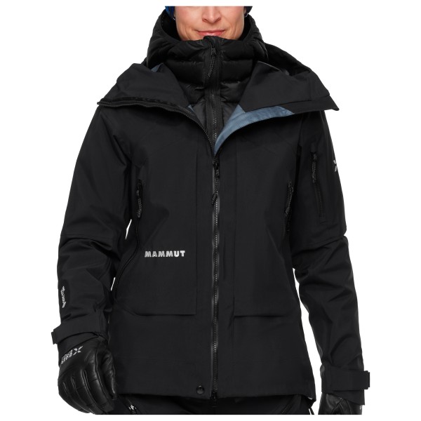 Mammut - Women's Eiger Nordwand Pro Hardshell Hooded Jacket - Regenjacke Gr M schwarz Mammut - Women's Eiger Nordwand Pro Hardshell Hooded Jacket - Regenjacke Gr M schwarz von mammut
