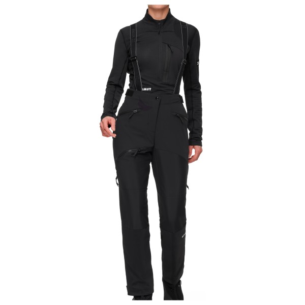 Mammut - Women's Eiger Nordwand Pro Softshell Pants - Tourenhose Gr 42 - Regular schwarz von mammut
