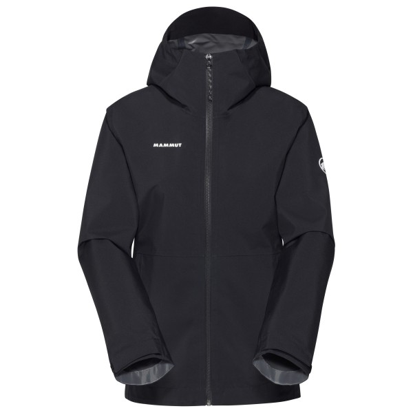 Mammut - Women's Linard Light Hardshell Hooded Jacket - Regenjacke Gr XXL schwarz von mammut