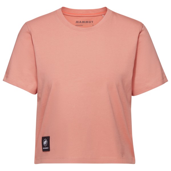 Mammut - Women's Massone T-Shirt Cropped Patch Gr L rosa von mammut