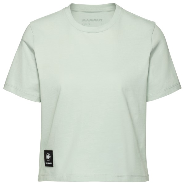 Mammut - Women's Massone T-Shirt Cropped Patch Gr M grau von mammut