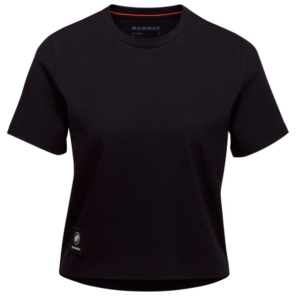 Mammut - Women's Massone T-Shirt Cropped Patch Gr XS schwarz von mammut