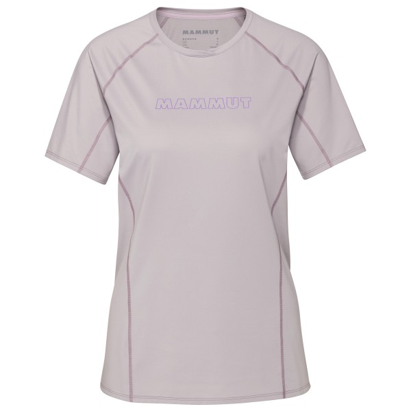 Mammut - Women's Selun Fl T-Shirt Logo - Funktionsshirt Gr XL grau von mammut