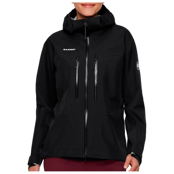 Mammut - Women's Taiss Hardshell Hooded Jacket - Regenjacke Gr XS schwarz von mammut