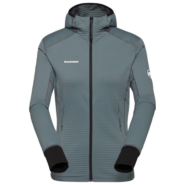 Mammut - Women's Taiss Light Midlayer Hooded Jacket - Fleecejacke Gr M grau von mammut