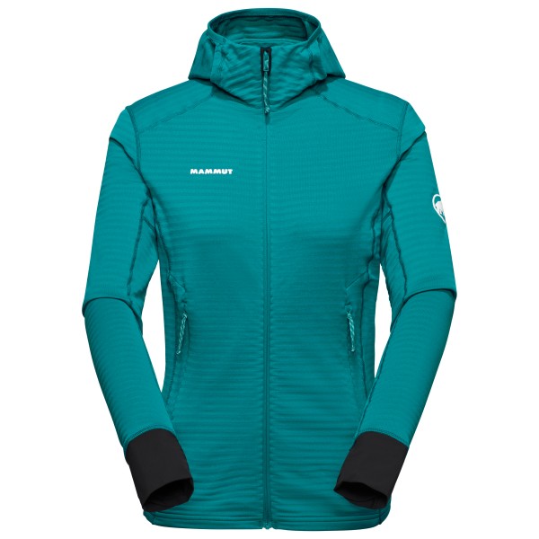 Mammut - Women's Taiss Light Midlayer Hooded Jacket - Fleecejacke Gr S türkis von mammut