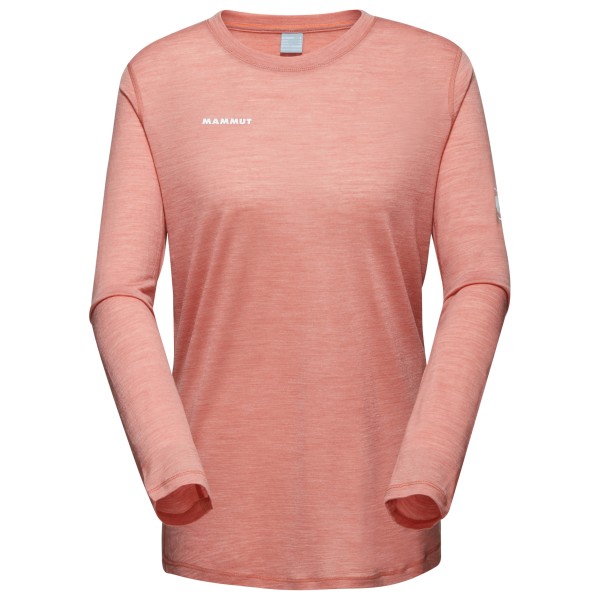 Mammut - Women's Tree Wool Firstlayer Longsleeve - Merinoshirt Gr L rosa von mammut