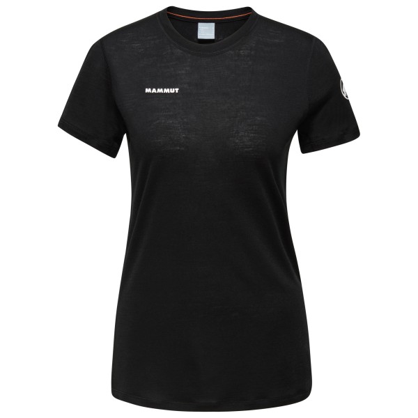 Mammut - Women's Tree Wool Firstlayer T-Shirt - Merinoshirt Gr L schwarz von mammut