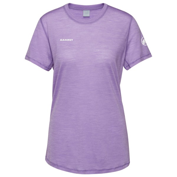 Mammut - Women's Tree Wool Firstlayer T-Shirt - Merinoshirt Gr M lila von mammut