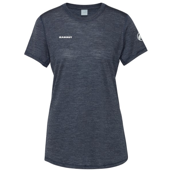 Mammut - Women's Tree Wool Firstlayer T-Shirt - Merinoshirt Gr XS blau von mammut