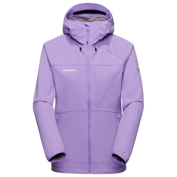 Mammut - Women's Ultimate Comfort Softshell Hooded Jacket - Softshelljacke Gr M lila von mammut