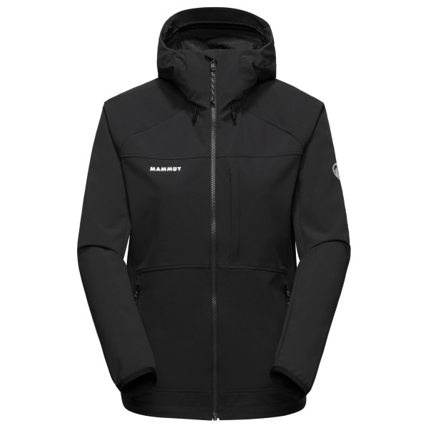 Mammut - Women's Ultimate Comfort Softshell Hooded Jacket - Softshelljacke Gr S schwarz von mammut
