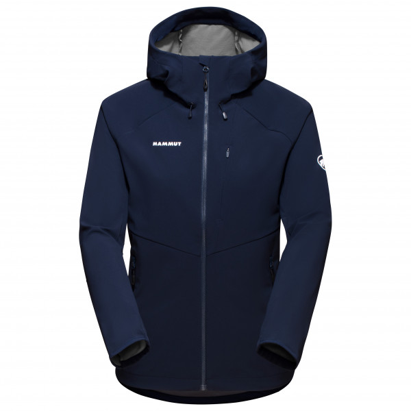 Mammut - Women's Ultimate Comfort Softshell Hooded Jacket - Softshelljacke Gr XL blau von mammut