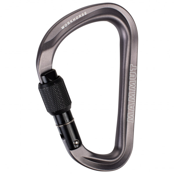 Mammut - Workhorse HMS Carabiner - HMS-Karabiner grau von mammut
