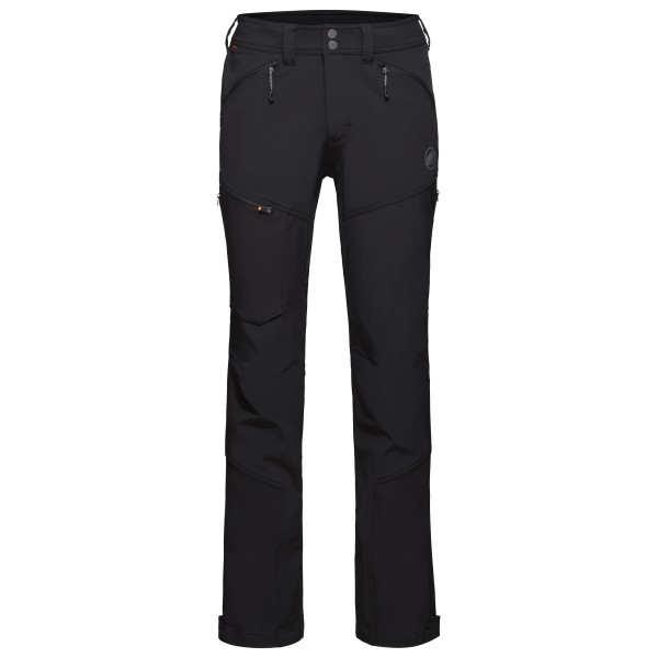 Mammut - Zinal Guide Softshell Hybrid Pants - Trekkinghose Gr 52 - Short schwarz von mammut