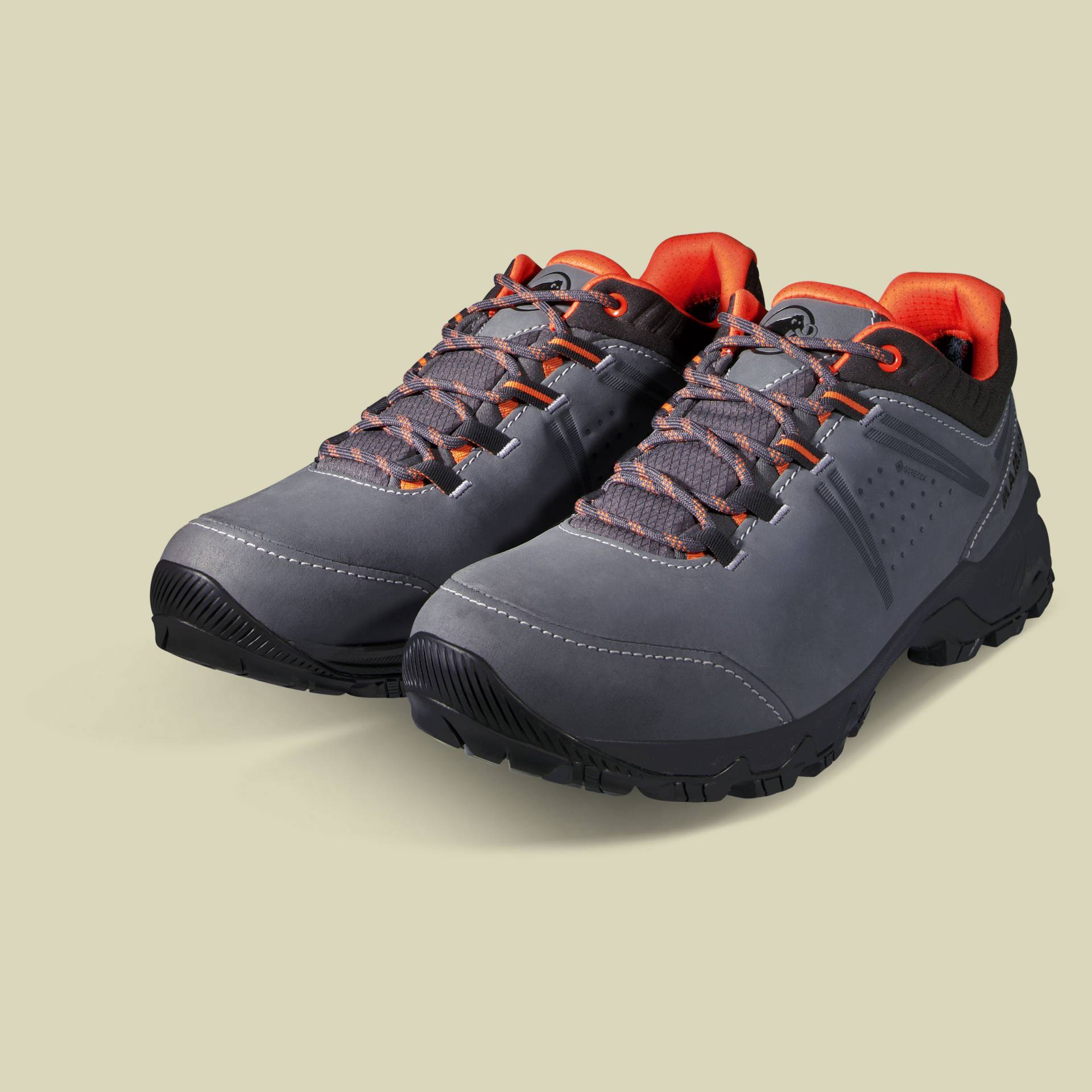 Mercury IV Low GTX® Men UK 9 grau - titanium-hot red von mammut