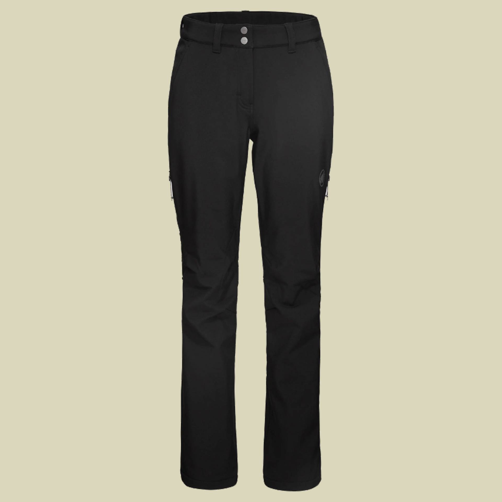Runbold Winter SO Pants Women 42 short schwarz - Farbe black von mammut