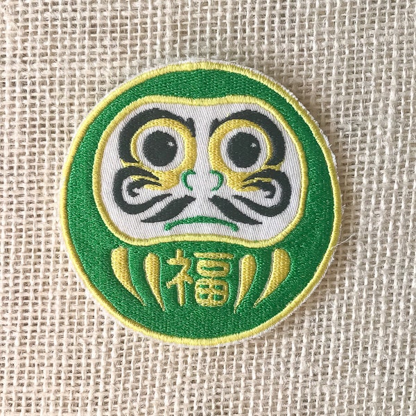 Daruma Aufnäher - Klein Daruma Aufnäher - Klein von mamorimaru