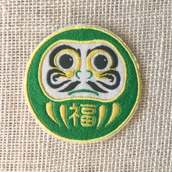 Daruma Aufnäher - Klein Daruma Aufnäher - Klein von mamorimaru