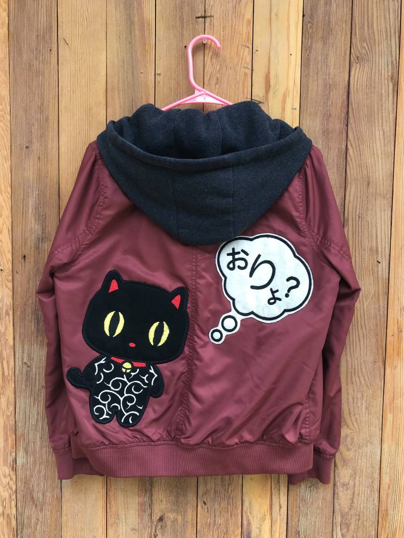 Kurodora Hoodie Bomberjacke Kurodora Hoodie Bomberjacke von mamorimaru