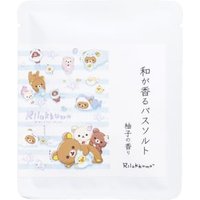 manaplus - San-X Rirakkuma Japanese Scented Bath Salt Yuzu - 40g von manaplus