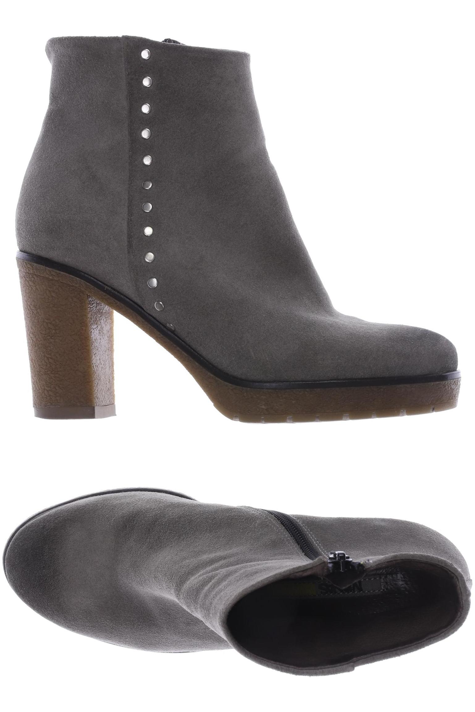 manas Damen Stiefelette, grau von manas