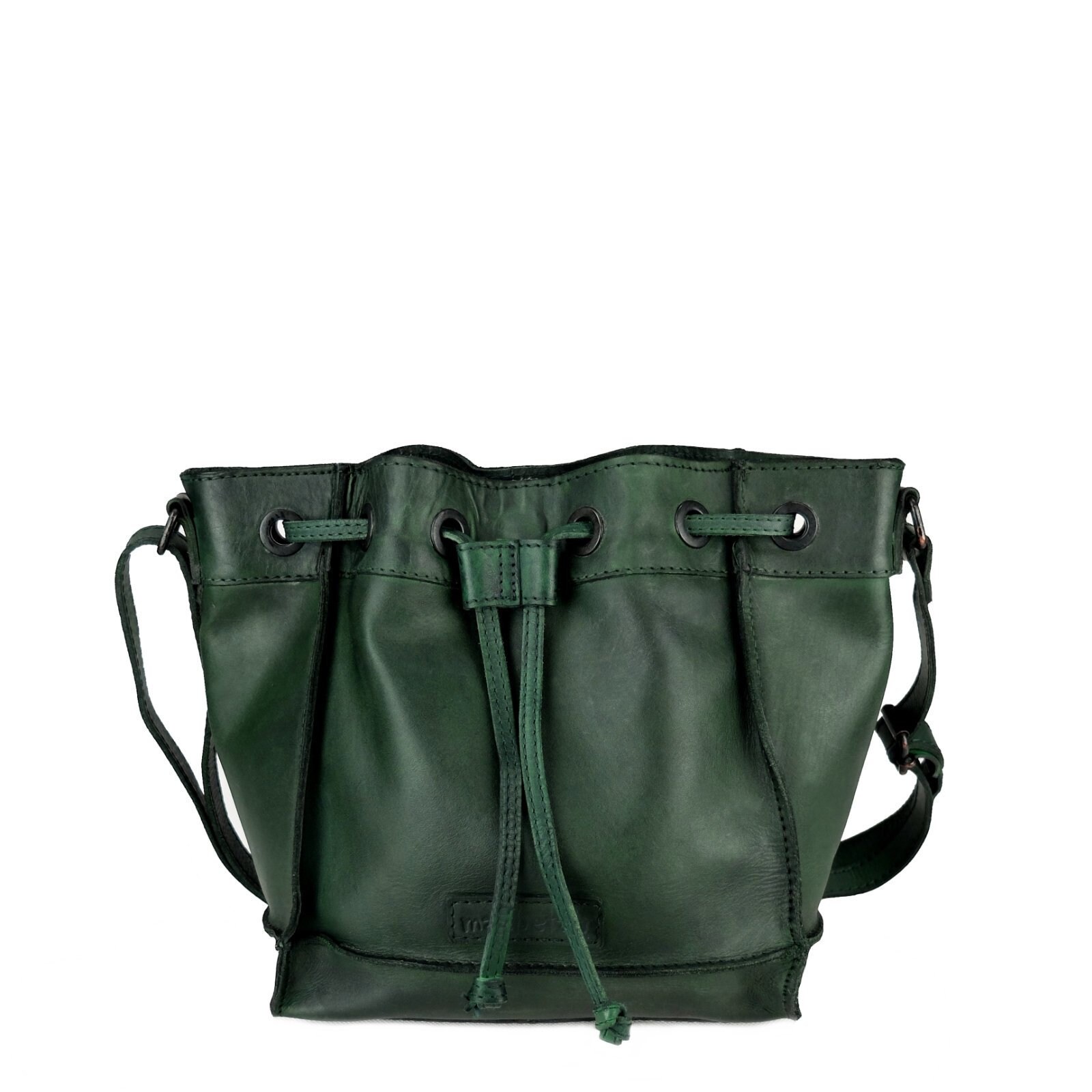 Beuteltasche Ella Leder Grün | Schultertasche Aus Damen Ledertasche Umhängetasche Handmade Handbag Crossbody Bag von manbefair