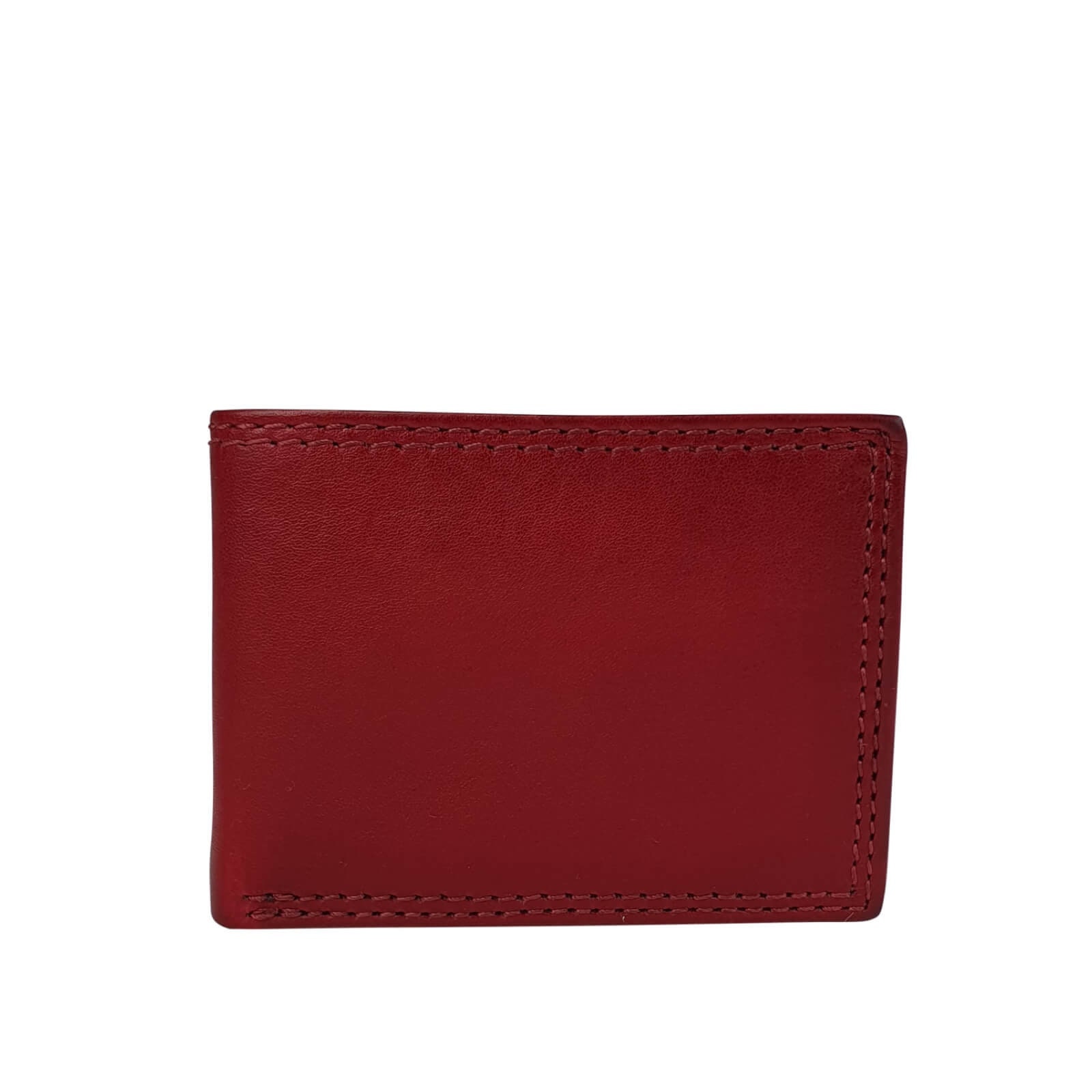 Mini Geldbörse Leder Rot | Kleiner Geldbeutel Mit Münzfach Handmade Leather Wallet Geldtasche Minimalist Geschenkidee | Malmö von manbefair