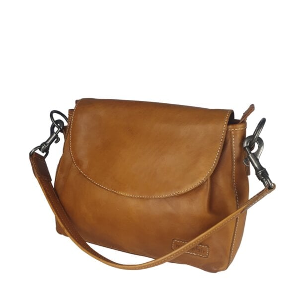 manbefair Handtasche Hanna aus Vollrindsleder im Vintage Look von manbefair