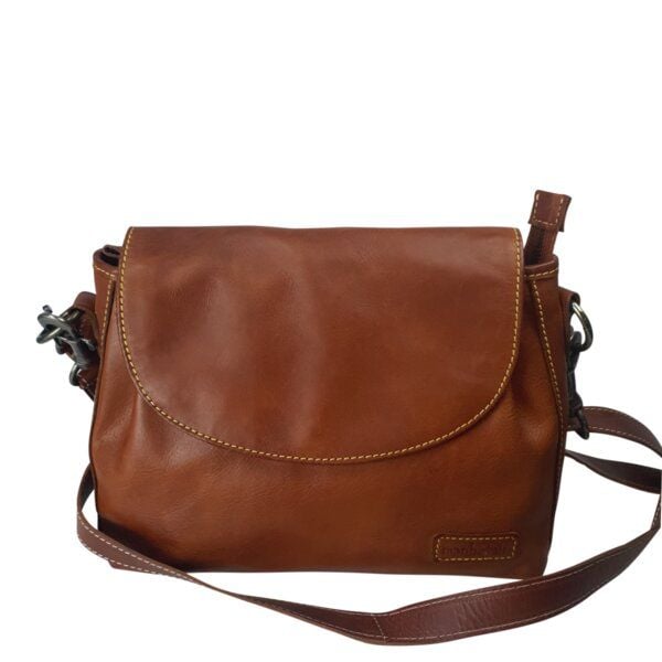 manbefair Handtasche Hanna aus Vollrindsleder im Vintage Look von manbefair