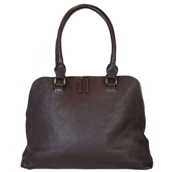 manbefair LAPTOPTASCHE-SHOPPER  HELENA dunkelbraun von manbefair