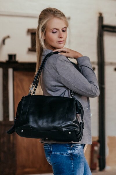 manbefair SCHULTERTASCHE-BOWLING BAG MERYL Leder von manbefair