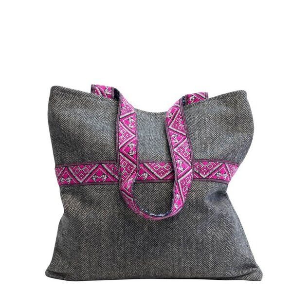 manbefair TWEED SHOPPER CELINE grau von manbefair