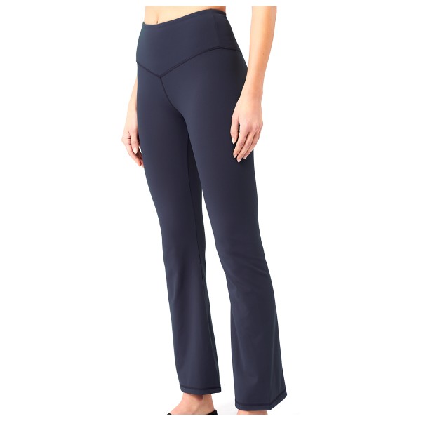 Mandala - Women's Flared Sport Pants - Trainingshose Gr L blau von mandala