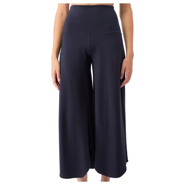 Mandala - Women's Roll Over Tulip Pants - Trainingshose Gr L blau von mandala