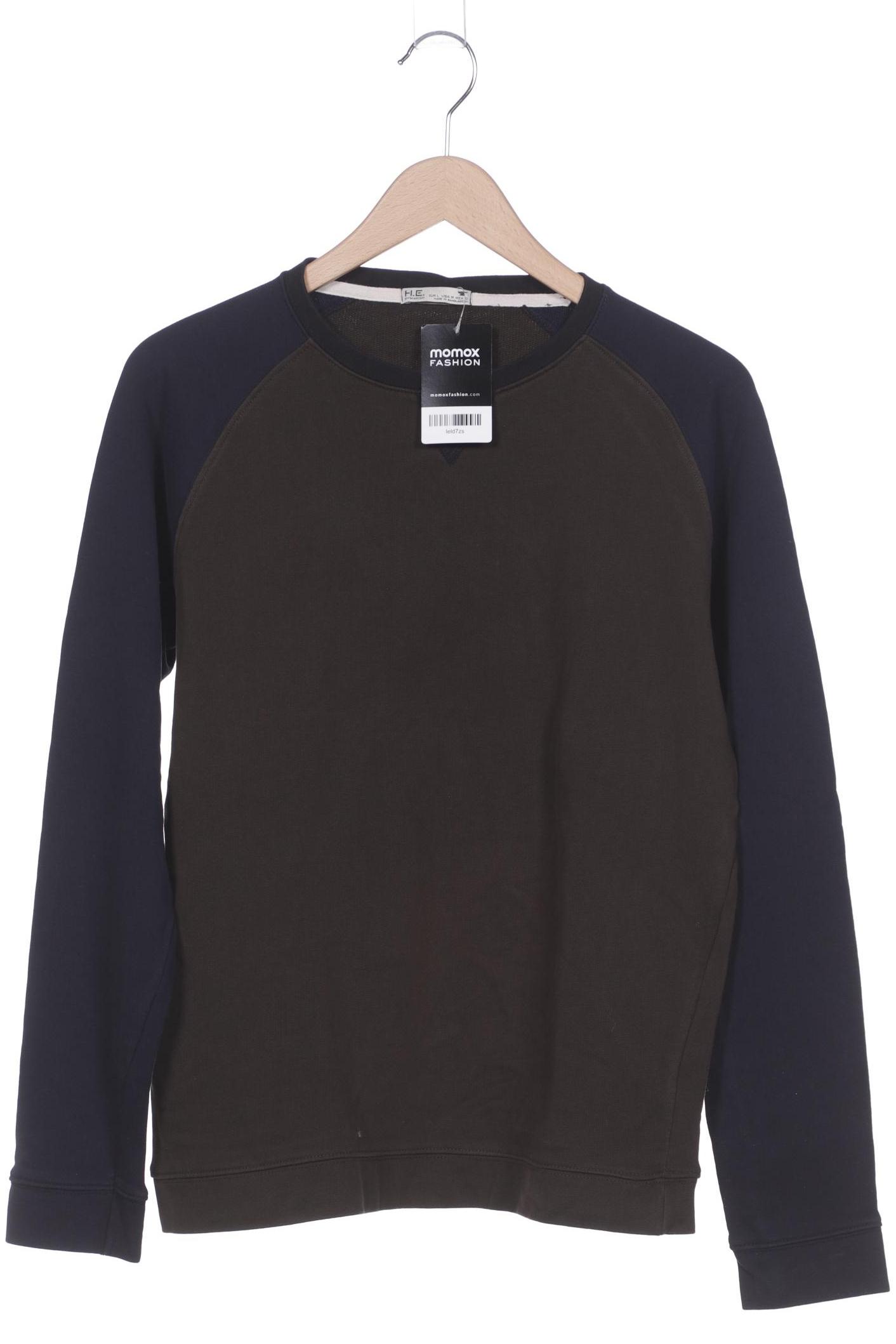 MANGO MAN Herren Sweatshirt, grün von mango man