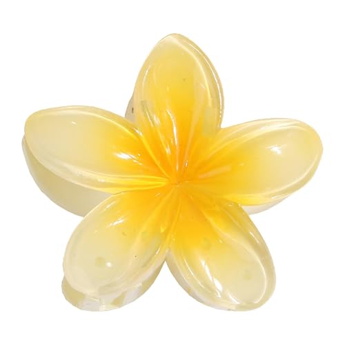 Blumen Haarklammer, Rutschfeste Hawaii Haarspange Egg Flower Hair Claw Clips Blumenhaarklammern Große Flower Hair Clip Bunt Für Mädchen Dick/Dünn Haar Blumen Haarklammer, Rutschfeste Hawaii Haarspange Egg Flower Hair Claw Clips Blumenhaarklammern Große Flower Hair Clip Bunt Für Mädchen Dick/Dünn Haar von manhegari