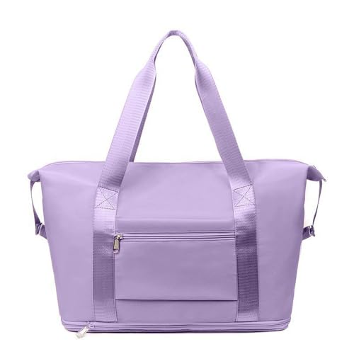 Manhegari Reisetasche Foldable Sporttasche Duffle Bag Folding Tasche Wasserabweisende Weekender Gym Travel Bag Handgepäck Tasche Trainingstasche Für Damen Herren von manhegari