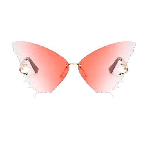 manhegari Damensonnennenbrillen,Modische Brille - Schmetterling UV Schutz Übergröße Sonnenbrille Für Frauen Outdoor Sommer Festival Strandurlaub manhegari Damensonnennenbrillen,Modische Brille - Schmetterling UV Schutz Übergröße Sonnenbrille Für Frauen Outdoor Sommer Festival Strandurlaub von manhegari