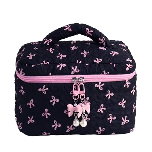 manhegari Gesteppte Make -up -Tasche, Make -up -Tasche süß - Tragbare Stülle -Beutel -Make -up -Taschen - Make -up Storage Organizer, Wiederverwendbare Reisetilmenträgerbehälter für Frauen Mädchen manhegari Gesteppte Make -up -Tasche, Make -up -Tasche süß - Tragbare Stülle -Beutel -Make -up -Taschen - Make -up Storage Organizer, Wiederverwendbare Reisetilmenträgerbehälter für Frauen Mädchen von manhegari
