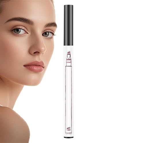 manhegari Wasserfester Augenbrauenstift - Natürlicher Look Brauenstift | Tragbarer 4-Fach Spitzen Stift Für Damen & Mädchen Unterwegs, Wasserfestes Augenbrauen-Makeup von manhegari