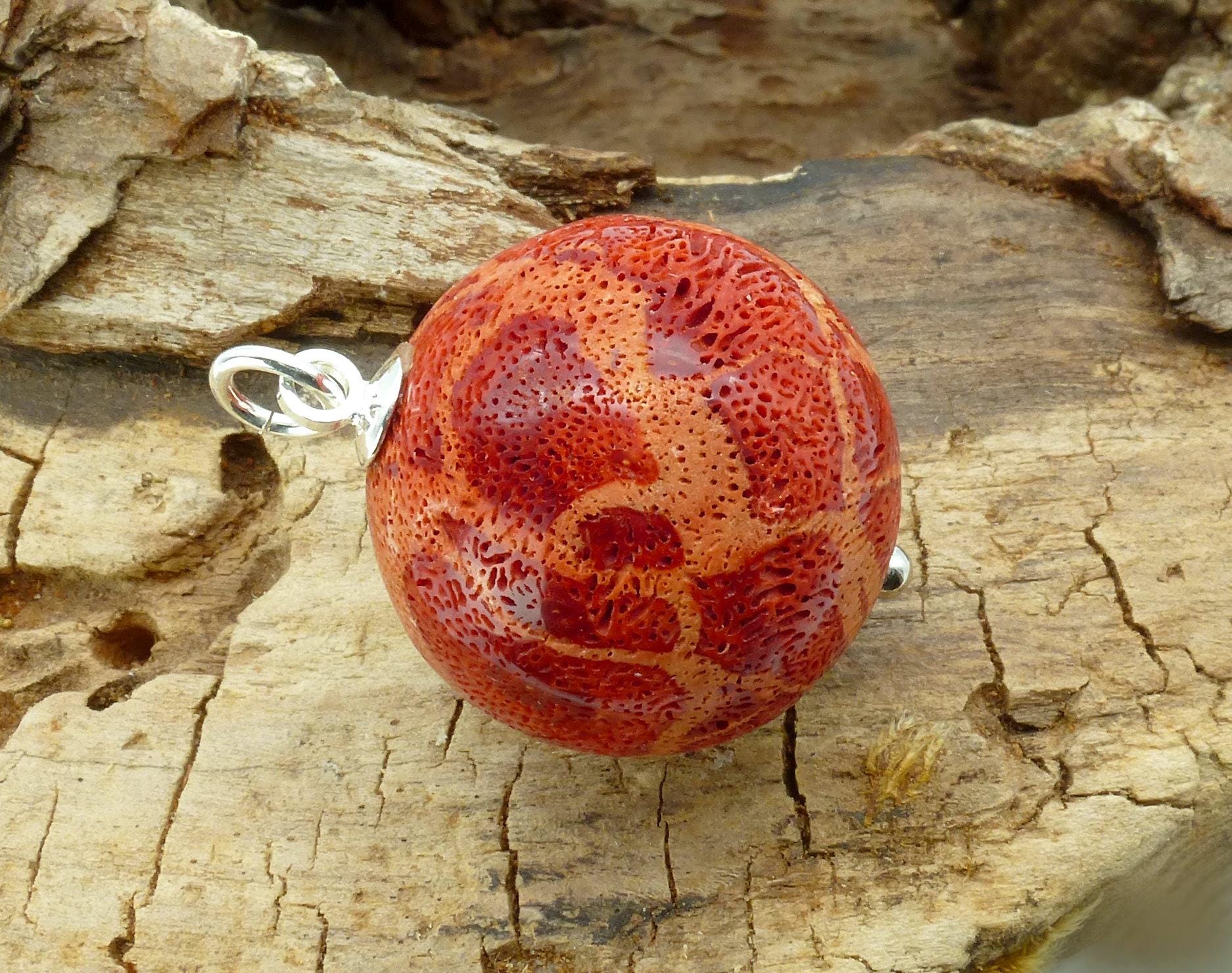 Korallen Anhänger - Coral Pendant von manihikishop