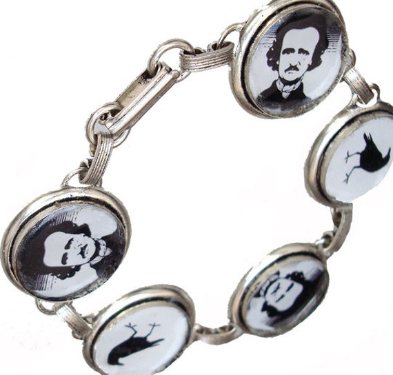 Das Folgende Armband Mit Poe Und Dem Raben Das Folgende Armband Mit Poe Und Dem Raben von mannmadedesigns