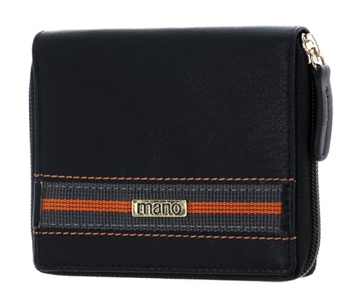 mano Don Leonardo Geldbörse RFID Leder 10 cm von mano
